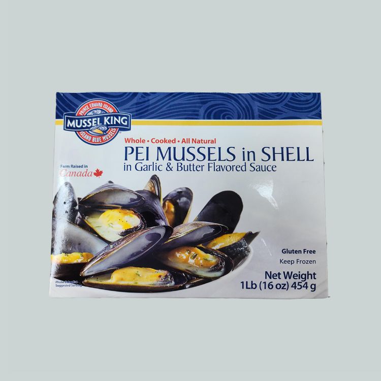 圖片 加拿大 Mussel King藍青口 (蒜香牛油)