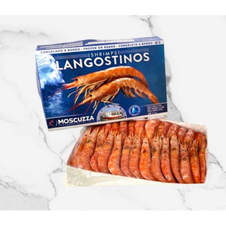 圖片 阿根廷原隻紅蝦刺身